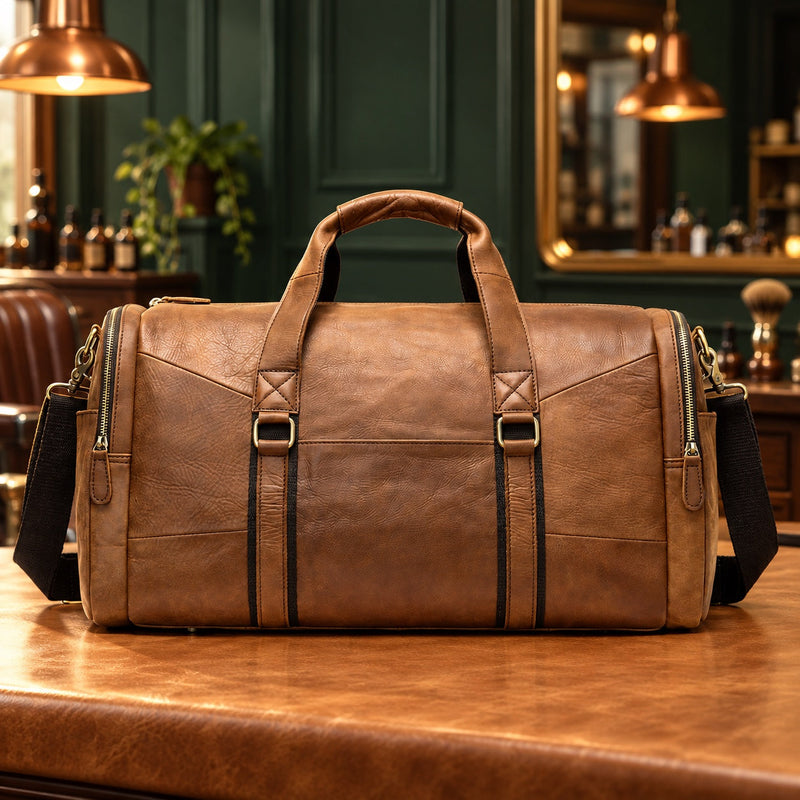 Sac week-end en cuir, cadeau pour mon mari
