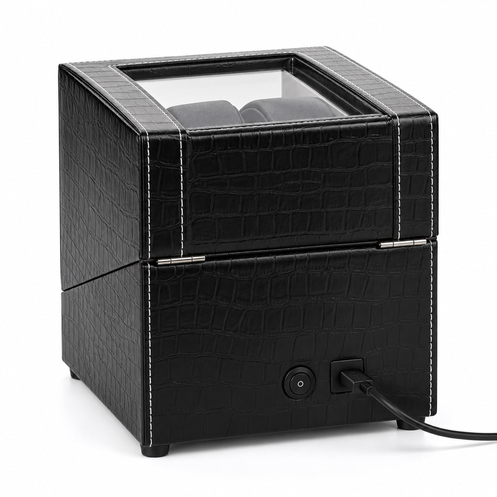 Remontoir double pour montres automatiques, packshot fond blanc – L'Art du Cadeau Homme